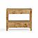Brandyss Honey Burl Nightstand by TOV Furniture