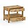 Brandyss Honey Burl Nightstand by TOV Furniture