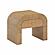 Hump Natural Nightstand by TOV Furniture