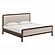 Hella Taupe Velvet King Bed by TOV Furniture
