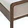 Hella Taupe Velvet King Bed by TOV Furniture
