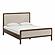 Hella Taupe Velvet Queen Bed by TOV Furniture