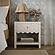 Piara Natural Mother of Pearl Inlaid Nightstand by TOV Furniture