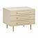 Trident Taupe Nightstand by TOV Furniture