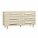 Trident Taupe 6 Drawer Dresser by TOV Furniture