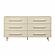 Trident Taupe 6 Drawer Dresser by TOV Furniture