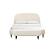 Denise Cream Boucle Bed in King by TOV Furniture