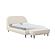Denise Cream Boucle Bed in Queen by TOV Furniture
