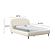 Denise Cream Boucle Bed in Queen by TOV Furniture