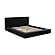 Olafur Black Linen Queen Bed by TOV Furniture