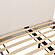 Bara Cream Textured Velvet King Bed by TOV Furniture