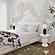Ophelia Cream Faux Wool King Bed by TOV Furniture