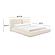 Romp Cream 100% Recycled Linen Queen Bed by TOV Furniture