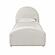 Moon Cream Boucle Twin Bed by TOV Furniture