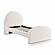 Moon Cream Boucle Twin Bed by TOV Furniture