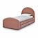 Moon Rose Upcycled Chenille Twin Trundle Bed by TOV Furniture