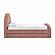 Moon Rose Upcycled Chenille Twin Trundle Bed by TOV Furniture