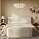 Isla Cream Upcycled Linen Queen Bed by TOV Furniture