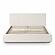 Isla Cream Upcycled Linen Queen Bed by TOV Furniture
