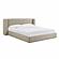 Babette Tan Boucle Queen Bed by TOV Furniture