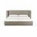 Babette Tan Boucle Queen Bed by TOV Furniture