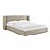 Babette Tan Boucle King Bed by TOV Furniture
