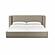 Babette Tan Boucle King Bed by TOV Furniture