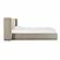 Babette Tan Boucle King Bed by TOV Furniture