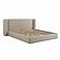 Babette Tan Boucle King Bed by TOV Furniture