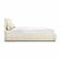 Murielle Taupe Textured Boucle Queen Bed by TOV Furniture
