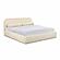 Murielle Taupe Textured Boucle King Bed by TOV Furniture