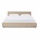 Isla Taupe Textured Velvet King Bed by TOV Furniture