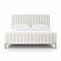 Angela Natural Upcycled Linen Queen Bed by TOV Furniture