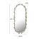 Bubbles Ivory Large Oval Wall Mirror by TOV Furniture