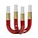 Kaonashi Burgundy Candelabra by TOV Furniture