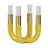 Kaonashi Mustard Yellow Candelabra by TOV Furniture