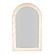 Kaia Cream Textured Floor Mirror by TOV Furniture