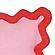 Scalloped Edge Rust & Pink Linen Throw Pillow by TOV Furniture