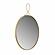 Ravina Braided Brass Round Wall Mirror by TOV Furniture