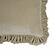 Alessia Distressed Beige Velvet Pillow by TOV Furniture