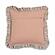 Alessia Distressed Pink Velvet Pillow by TOV Furniture
