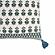Blossom Printed Cotton Tassel Accent Cushion - COVER by TOV Furniture