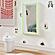Cozzi Mint Green Wall Mirror by TOV Furniture