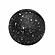 Gabby Speckled Black Round Card Holder - Set of 4 by TOV Furniture