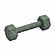 Gabby Speckled Army Green Decorative Dumbbell by TOV Furniture