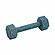 Gabby Speckled Blue Decorative Dumbbell by TOV Furniture