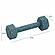 Gabby Speckled Blue Decorative Dumbbell by TOV Furniture