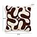 Bonney Chocolate Brown Boucle Accent Cushion by TOV Furniture