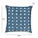 Indigo Dots Cotton 20 inch Square Accent Pillow by TOV Furniture