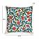 Tulip Embroidered Floral Wool 20 inch Square Accent Cushion by TOV Furniture
